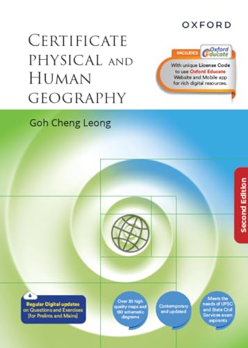 Certificate Physical and Human Geography by G.C. Leong | Complete Geography Book for UPSC, SSC, State PCS & Competitive Exams | Latest 2026–27 Edition