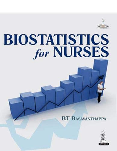 BIOSTATISTICS FOR NURSES book cover