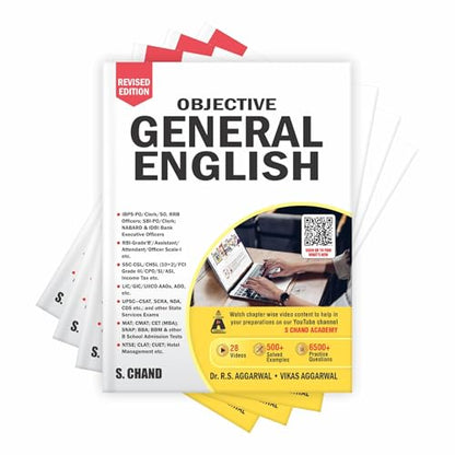 Objective English Book Best for Competitive Exams 2026-2027 | Grammar | Defence, SSC Exams CGL/CHSL/MTS/GD, RRB Railway, Police/SI, UPSC, Management CAT/MAT/MBA, IBPS SBI Bank PO/Clerk, CTET/CLAT Exam