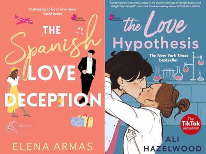 The Spanish Love Deception & The Love Hypothesis Book Combo Set | Contemporary Romance Collection | Enemies to Lovers & Fake Dating Fiction | Paperback Edition (Deep Work)