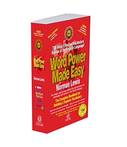 Word Power Made Easy - RED COVER • Original and Authorized • The Most Effective Vocabulary Builder In the English Language • Over One Millions Copies sold worldwide • With Self Preparation Test, useful for all English exams • Latest 2024 Edition.