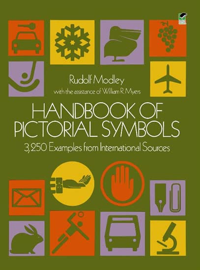 Handbook of Pictorial Symbols: 3 250 Examples from International Sources (Dover Pictorial Archive) by imusti book cover