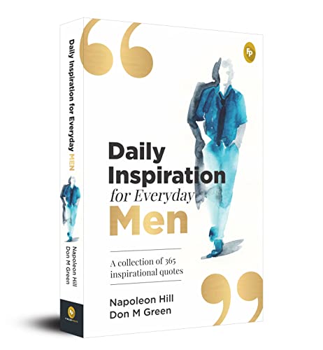 Daily Inspiration For Everyday Men: A collection of 365 inspirational quotes - Fingerprint! book cover