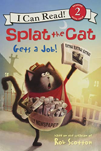 SPLAT THE CAT GETS A JOB! book cover
