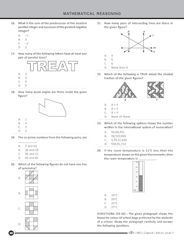 MTG IMO Olympiad 10 Previous Years Papers Class 6 Mathematics (2025-2021 Set A & B) - Model Test Papers with 24 Sample OMR Sheets | PYQ Book For SOF Olympiad 2026-27 Exam