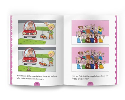 101 Spot The Differences | Fun Activity Book For Children | Improve Observation & Concentration | Ages 5–9 | 3+ Hours Of Engaging Puzzles