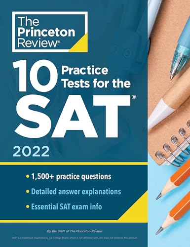 10 PT FOR THE SAT, 2022 book cover
