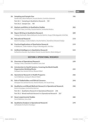 IAPSM's Textbook of Comprehensive Research Methodology, 2/E for PG Medical Students | Covers Quantitative, Qualitative and Operational Research, Biostatistics and AI in Research