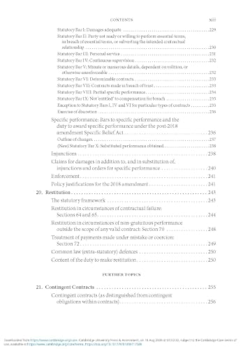 Fundamentals of Indian Contract Law (Cambridge Studies in Law India)