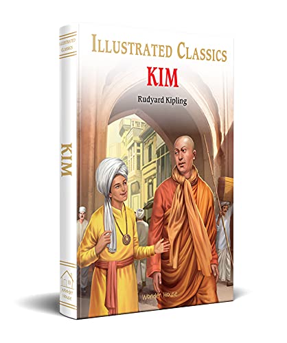Kim for Kids : illustrated Abridged Children Classics English Novel with Review Questions