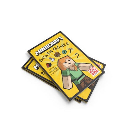 Minecraft Brain Games: An official illustrated Minecraft children’s puzzle book – perfect for kids into video games aged 7, 8, 9, 10 and 11 – new for 2025!