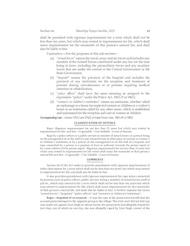 Lawmann's Bharatiya Nyaya Sanhita, 2023 (BNS) | Bare Act with Comments | Classification of Offences | Repealing Penal Code (IPC) | With Corresponding ... of New to Old Sections & Old to New Sections