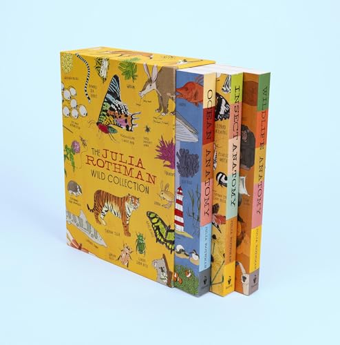 The Julia Rothman Wild Collection: Ocean Anatomy, Wildlife Anatomy, Insect Anatomy