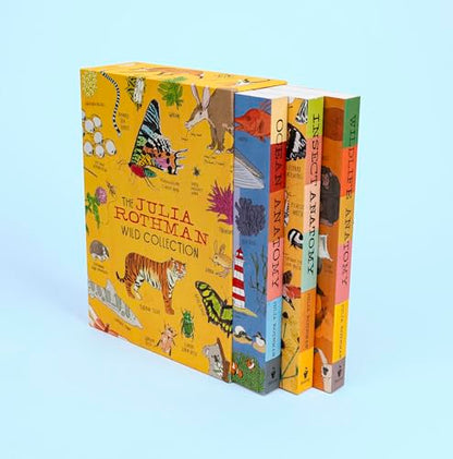The Julia Rothman Wild Collection: Ocean Anatomy, Wildlife Anatomy, Insect Anatomy