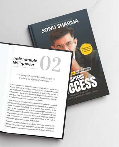 Disha 24 Chapters of Success by Sonu Sharma English Edition | Self Help & Motivation Book on Success, Mindset, Habits, Wealth, Leadership, Health & Personal Growth