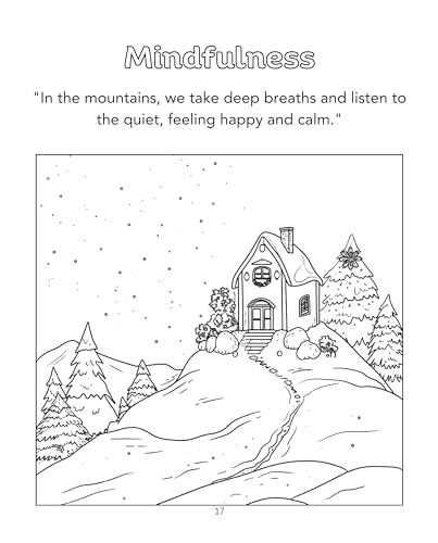 House Colouring Retreat: A Nature Colouring Book for Kids : Junior Edition - A Book to Enhance Creativity - Birthday Gifts for Kids, Boys & Girls