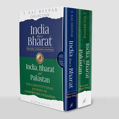 J. Sai Deepak Collection (Books I & II): India, That Is Bharat and India, Bharat and Pakistan | Coloniality, Constitutional History and the Making of Modern India