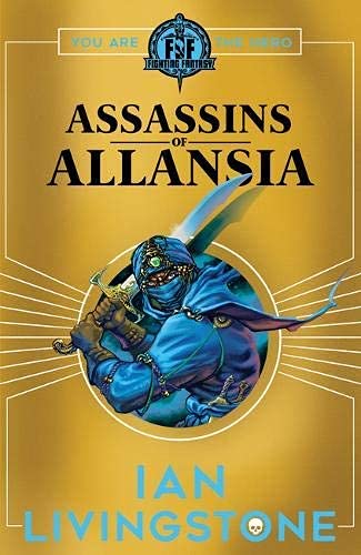 FIGHTING FANTASY #12: ASSASSINS OF ALLANSIA book cover
