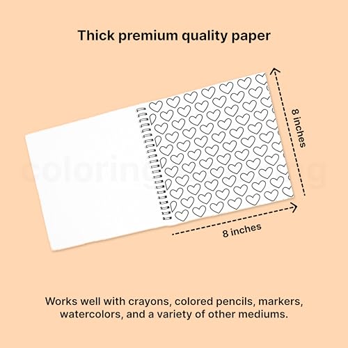 Coloring for Relaxing : Stress-relief premium quality easy coloring book for busy adults | Ages 3 to 70 | Premium 150GSM paper | Thick bond paper