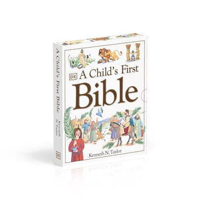 A Child's First Bible | 125 Illustrated Bible Stories from the Old & New Testament | Baby’s First Bible Gift | Kids Bible Storybook