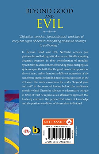 Beyond Good And Evil | Friedrich Nietzsche | Hardcover| International Bestseller Book