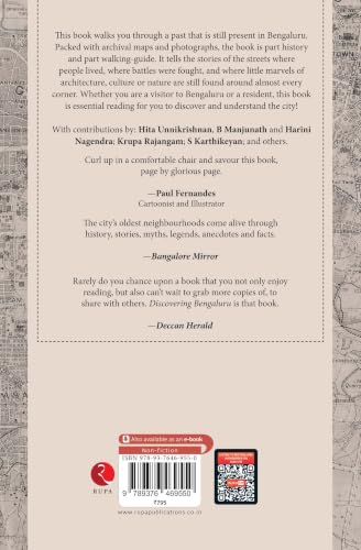 Discovering Bengaluru: History | Neighbourhoods | Walks