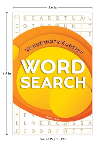 Word Search – Vocabulary Booster: Classic Word Puzzles for Everyone | Build Word Power & Focus | Ages 8+ | Fun & Engaging Brain Games