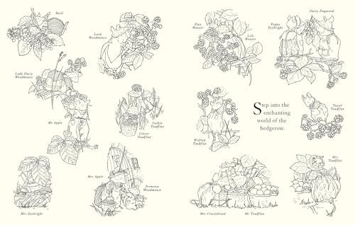 Brambly Hedge: Festive Colouring Book: A magically festive colouring book for children and adults alike packed with classic illustrations for all