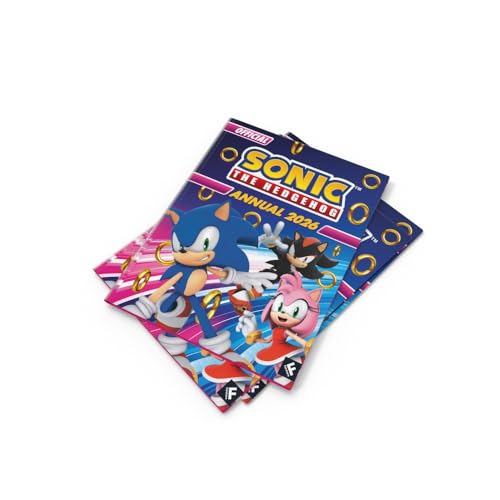 Sonic the Hedgehog Annual 2026: Brand New for 2025, the ideal action-packed gift for fans of the Sonic the Hedgehog games, films and TV!