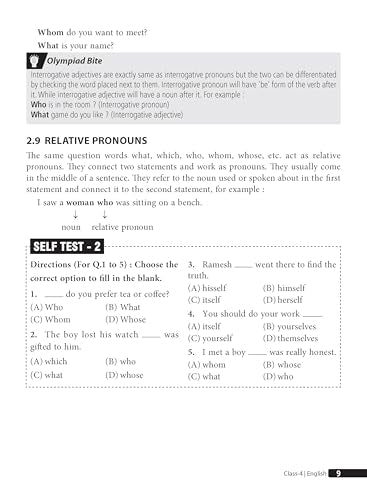 MTG English (IEO) Olympiad Prep Guide Class 4 | Detailed Theory, Exercise with Self Test For Practice | SOF Olympiad Books For Exam 2026-27 (Useful For Level-1 & 2)