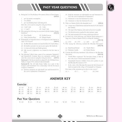 PW Shaurya NDA Book 2026 – NDA/NA General Knowledge | Latest 2025 Solved Paper | Geography, History, Economics, Political Science | Chapterwise Theory, PYQs, Practice Exercises