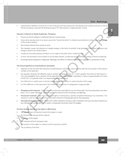 Target Educare’s Notes on Dental Subjects (POD)