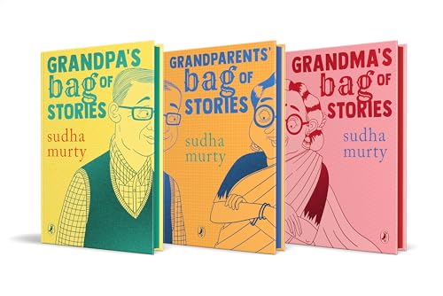 A Bagful of Stories: A Gift Edition Boxset of Grandma’s, Grandpa’s and Grandparents’ Bag of Stories by Sudha Murty