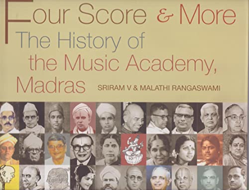 Four Score & More the History of the music academy madras  book cover