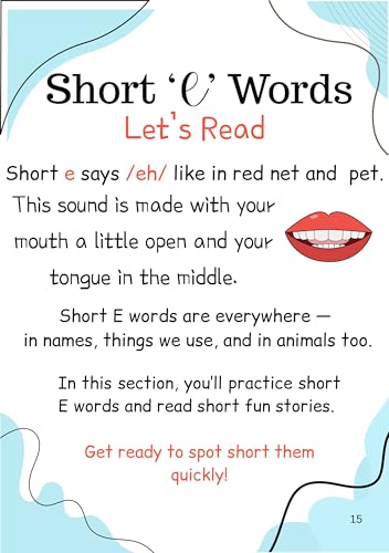 The Complete Phonics Learning Book for Kids (Ages 4–8) | Short & Long Vowels, Blends, Digraphs, Silent Letters & Tricky Words | Learn to Read with Easy Sentences & Structured Phonics Practice