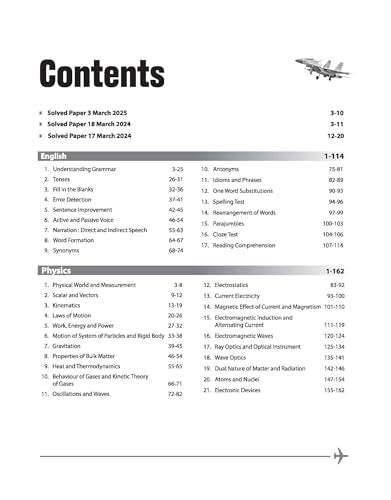 Arihant Indian Air Force Agniveer Vayu (Phase 1) Online Exam 2026 | Group X Science (Physics, Mathematics, English) | Previous Year Papers, Topicwise Theory & 5+ Mock Tests