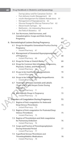 Drug Handbook in Obstetrics and Gynaecology, 4/E for Obstetricians, Gynecologists & OBG Postgraduates | Instant Pharmacy Guide to Pregnancy, Preeclampsia, Labour and Menopause Drug Therapy