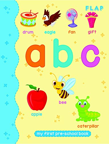 Pre School Illustrated - ABC book cover