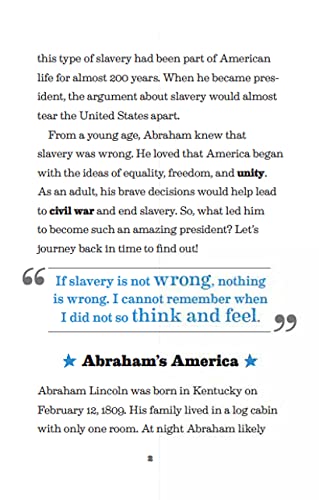 The Story of Abraham Lincoln: A Biography Book