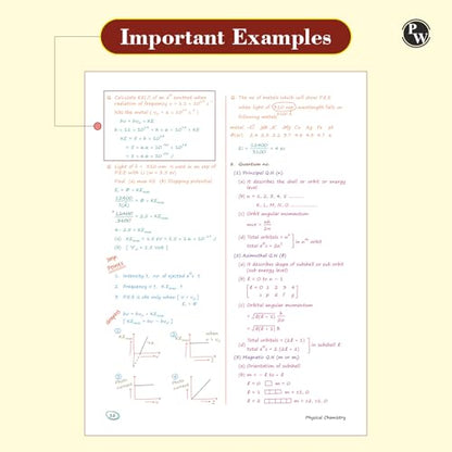 PW Chemistry, Physics, Botany and Zoology Med Easy Handwritten Notes Combo set of 4 Books | Notes, Formulas, Tips & Tricks for NEET/JEE & Board Exams [Paperback] PW