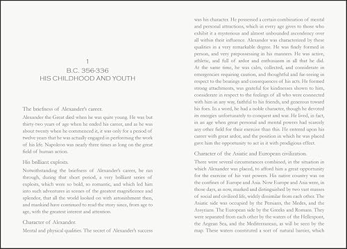 Alexander The Great By Jacob Abbott | Premium Classic Edition | Biography Book | Macedonian Conqueror | Ancient History | Military Genius | Ancient Greek History | Military History | Premium Paperback