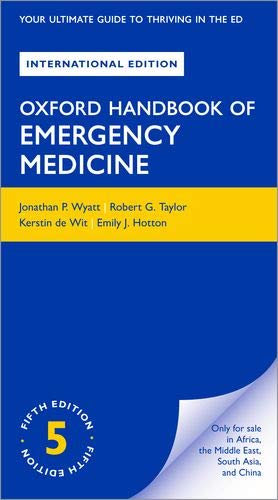 Oxford Handbook of Emergency Medicine 5th International Edition 