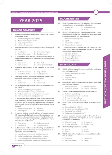 NEET MDS Previous Year Question Paper (2018-2026) Authentic NEET MDS Exam Question, Solution with Complete Explanation