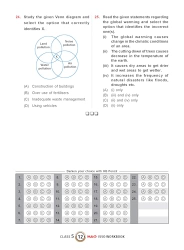 MTG International Social-Studies Olympiad (ISSO) Workbook Class 5 - Chapter-wise MCQs with Achievers Section - SOF Olympiad Books For 2026-27 Exam