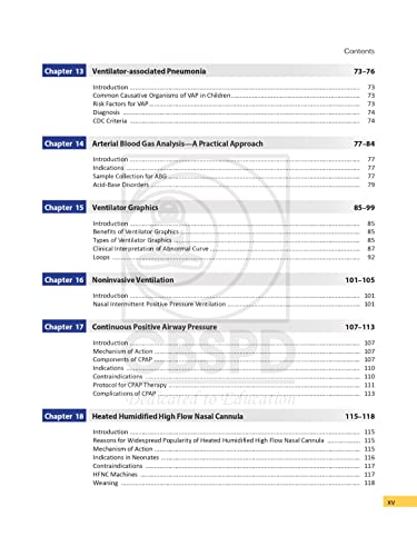 A Handbook of Pediatric and Neonatal Nursing Mechanical Ventilation [Paperback] Saroj Kumar