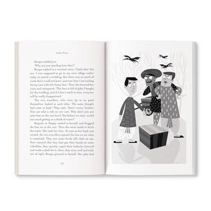 Grandma's Bag Of Stories: Collection of 20+ Illustrated short stories, traditional Indian folk tales by Sudha Murty