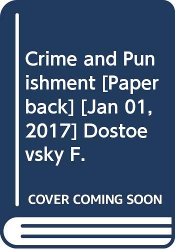 Crime and Punishment [Paperback] [2016] Dostoevsky F. book cover
