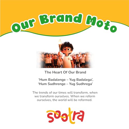 First Yoga Poses for Sootra Tots | Illustrated Yoga Board Book for Kids | 10 Fun Asanas with Sanskrit Names | Early Learning Board Book for Babies, Toddlers & Preschoolers | Ages 0–5 Years