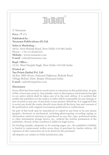 Taxmann's Advocates Act 1961 with Bar Council of India Rules [Bare Act without Comments | AIBE] – Complete Statutory Text for AIBE-XXII | Amended to the Advocates (Amendment) Act 2023 | Rapid Look-ups