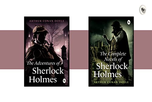 The Best of Sherlock Holmes (Set of 2 Books) | The Adventures of Sherlock Holmes | The Complete Novels | Perfect Gift Set | Classic Detective Edition | Ideal for Mystery Lovers | Original Premium Gift Edition